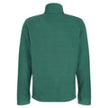 Bottle Green - Back - Regatta Professional Mens Micro Zip Neck Fleece Top