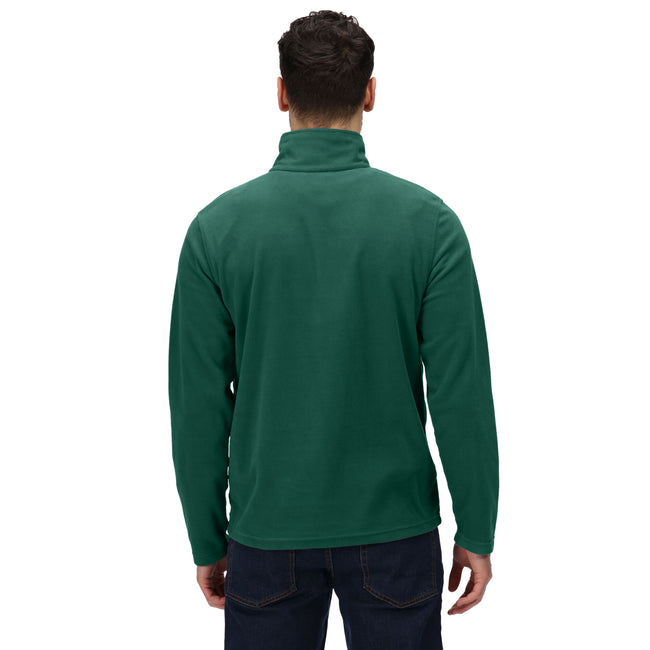 Bottle Green - Lifestyle - Regatta Professional Mens Micro Zip Neck Fleece Top