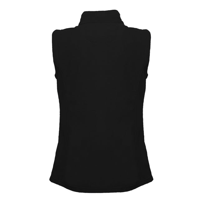 Black - Back - Regatta Professional Womens-Ladies Microfleece Body Warmer