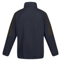 Navy - Black - Back - Regatta Professional Mens Waterproof Jacket