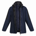 Navy-Black - Lifestyle - Regatta Professional Womens-Ladies 3 in 1 Waterproof Jacket