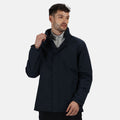 Navy - Side - Regatta Professional Mens Standout Ardmore Jacket (Waterproof & Windproof)