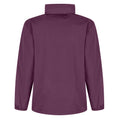 Majestic Purple-Seal Grey - Back - Regatta Professional Mens Standout Ardmore Jacket (Waterproof & Windproof)