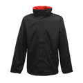 Black-Classic Red - Front - Regatta Mens Standout Ardmore Jacket (Waterproof & Windproof)