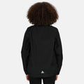 Black-Ash - Side - Regatta Professional Kids-Childrens Waterproof Windproof Dover Jacket
