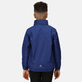 Royal Blue-Navy - Side - Regatta Kids-Childrens Waterproof Windproof Dover Jacket
