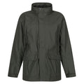 Dark Olive - Front - Regatta Professional Mens Waterproof Breathable Jacket