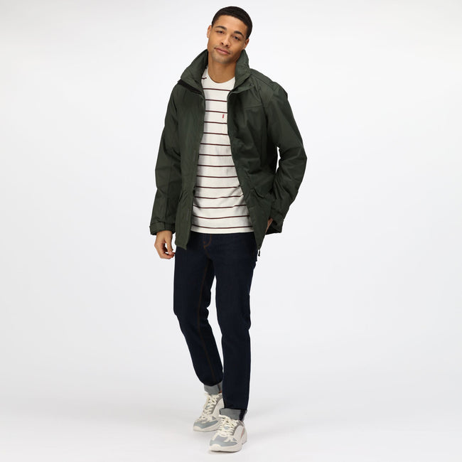 Dark Olive - Lifestyle - Regatta Professional Mens Waterproof Breathable Jacket