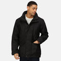 Black - Side - Regatta Professional Mens Waterproof Breathable Jacket