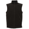 Black - Front - Regatta Professional Mens Microfleece Gilet