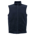 Dark Navy - Front - Regatta Professional Mens Microfleece Gilet