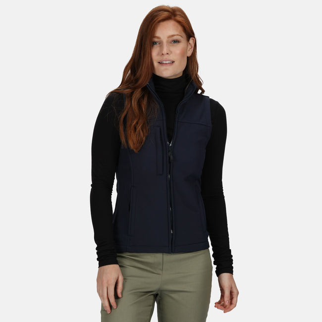 Navy-Navy - Back - Regatta Professional Womens-Ladies Softshell Body Warmer