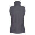 Seal Grey - Back - Regatta Professional Womens-Ladies Softshell Body Warmer