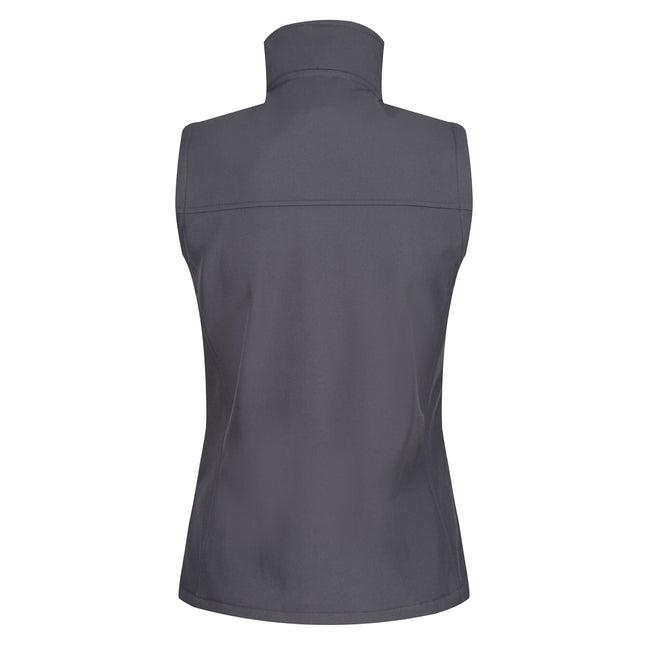 Seal Grey - Back - Regatta Professional Womens-Ladies Softshell Body Warmer