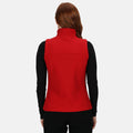 Classic Red - Back - Regatta Professional Womens-Ladies Softshell Body Warmer