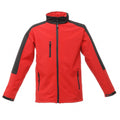 Classic Red-Black - Front - Regatta Professional Mens Hydroforce 3-layer Membrane Waterproof Breathable Softshell Jackets