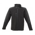 Black - Front - Regatta Professional Mens Hydroforce 3-layer Membrane Waterproof Breathable Softshell Jackets