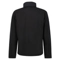Black - Back - Regatta Professional Mens Hydroforce 3-layer Membrane Waterproof Breathable Softshell Jackets