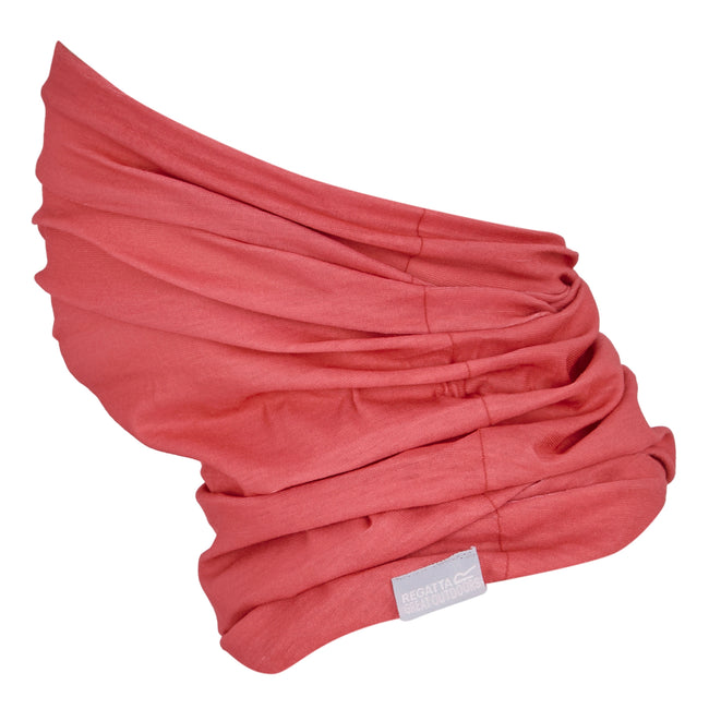 Peach Bloom - Front - Regatta Great Outdoors Adults Unisex Multitube Scarf - Neckwarmer