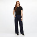 Navy - Lifestyle - Regatta Professional Womens-Ladies New Action Water Repellent Trousers
