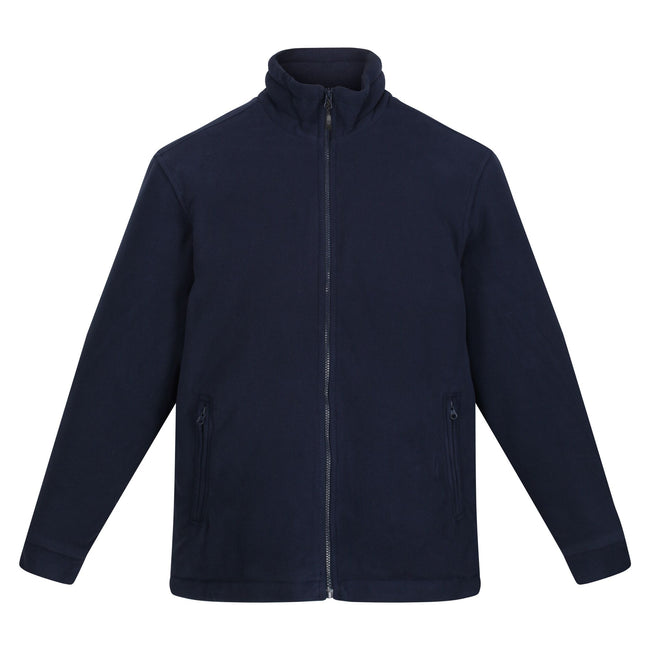 Dark Navy - Front - Regatta Professional Great Outdoors Mens Asgard II Quilted Insulated Fleece Jacket