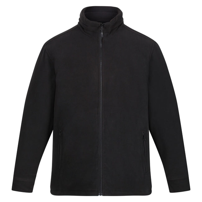 Black - Front - Regatta Professional Great Outdoors Mens Asgard II Quilted Insulated Fleece Jacket