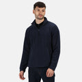 Dark Navy - Back - Regatta Professional Great Outdoors Unisex Thor Overhead Half Zip Anti-Pill Fleece Sweater (170 GSM)