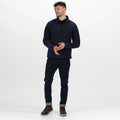 Dark Navy - Lifestyle - Regatta Professional Great Outdoors Unisex Thor Overhead Half Zip Anti-Pill Fleece Sweater (170 GSM)