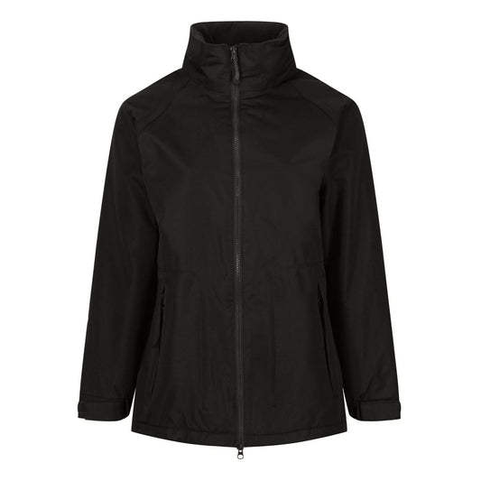 Black - Front - Regatta Professional Great Outdoors Womens-Ladies Waterproof Zip Up Jacket