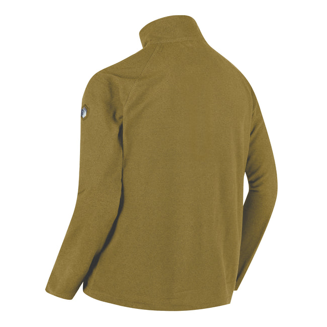 Black - Side - Regatta Great Outdoors Mens Montes Funnel Neck Fleece Jumper