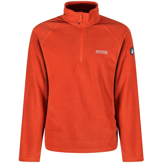 Black - Lifestyle - Regatta Great Outdoors Mens Montes Funnel Neck Fleece Jumper