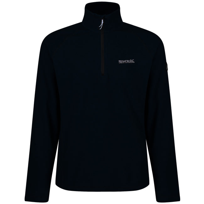 Black - Lifestyle - Regatta Great Outdoors Mens Montes Funnel Neck Fleece Jumper