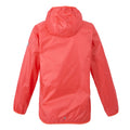 Peach Bloom - Back - Regatta Great Outdoors Childrens-Kids Lever II Packaway Rain Jacket