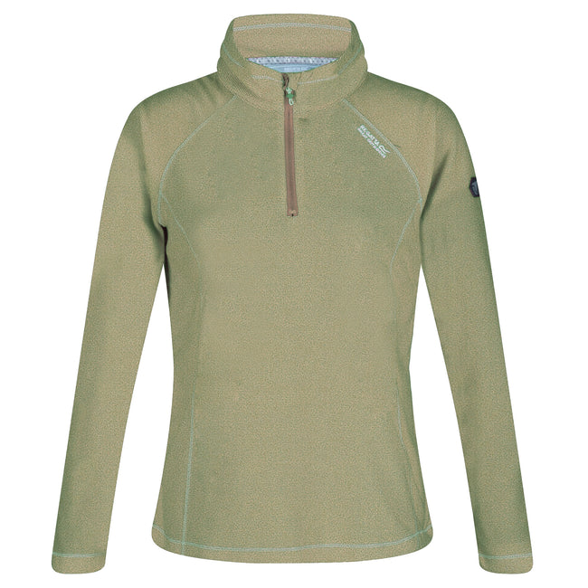Capulet - Front - Regatta Great Outdoors Womens-Ladies Montes Half Zip Fleece Top