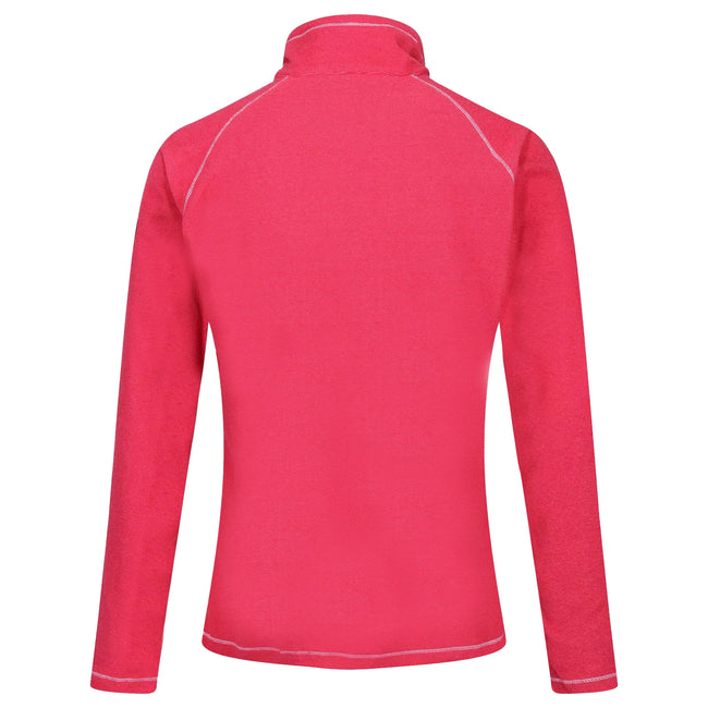 Pink Potion - Back - Regatta Great Outdoors Womens-Ladies Montes Half Zip Fleece Top