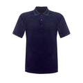 Navy - Front - Regatta Professional Mens Coolweave Short Sleeve Polo Shirt