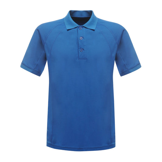 Oxford Blue - Front - Regatta Professional Mens Coolweave Short Sleeve Polo Shirt
