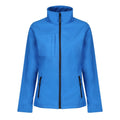 Oxford Blue-Black - Front - Regatta Womens-Ladies Octagon II Waterproof Soft Shell Jacket