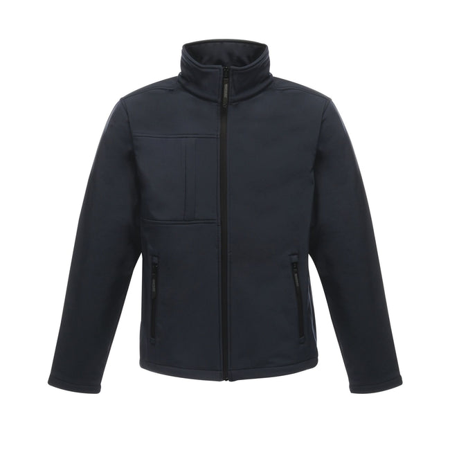 Navy-Seal Grey - Front - Regatta Professional Mens Octagon II Waterproof Softshell Jacket
