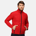 Classic Red-Black - Side - Regatta Professional Mens Octagon II Waterproof Softshell Jacket