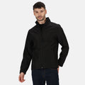 Black - Back - Regatta Professional Mens Lightweight Soft Shell Jacket
