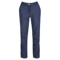 Navy - Front - Regatta Great Outdoors Womens-Ladies Fenton Softshell Walking Trousers