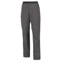 Seal Grey - Front - Regatta Great Outdoors Womens-Ladies Xert II Quick Drying Convertible Walking Trousers