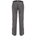Seal Grey - Back - Regatta Great Outdoors Womens-Ladies Xert II Quick Drying Convertible Walking Trousers