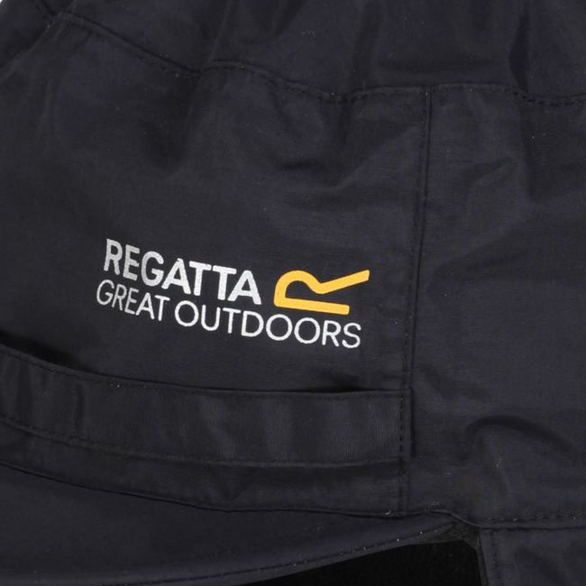 Black - Back - Regatta Great Outdoors Adults Unisex Padded Igniter Hat