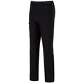 Black - Front - Regatta Great Outdoors Mens Xert Stretch Zip Off Trousers II