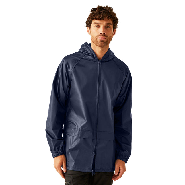 Navy - Back - Regatta Professional Mens Pro Stormbreaker Waterproof Jacket