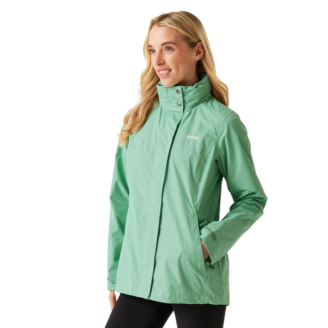 Dusty Green - Side - Regatta Great Outdoors Womens-Ladies Daysha Waterproof Shell Jacket