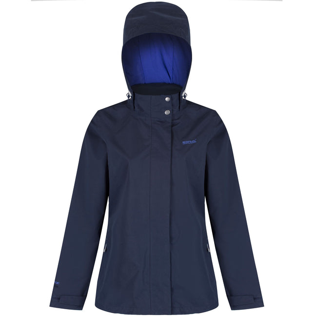 Navy - Front - Regatta Great Outdoors Womens-Ladies Daysha Waterproof Shell Jacket