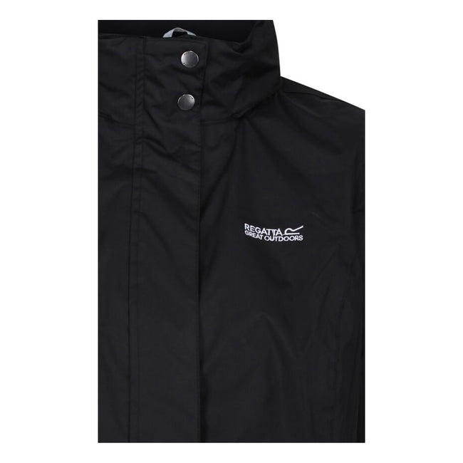 Black - Lifestyle - Regatta Great Outdoors Womens-Ladies Daysha Waterproof Shell Jacket